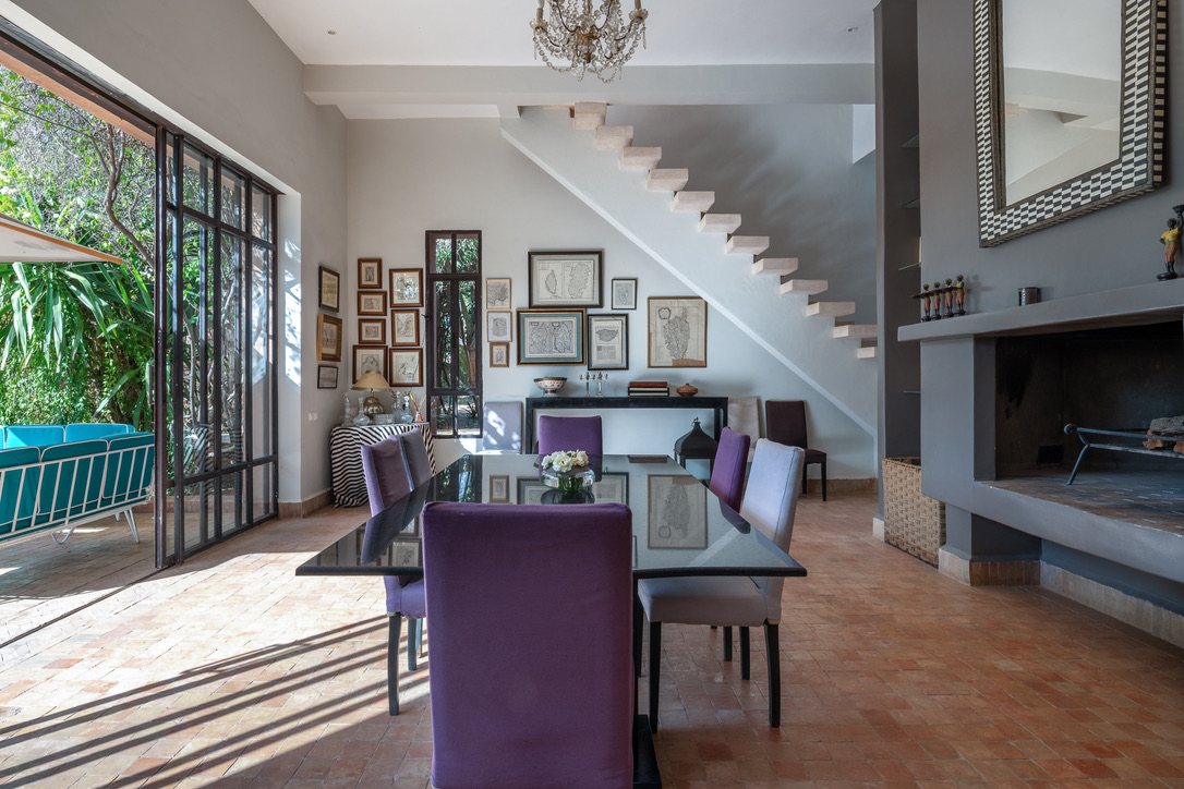 Salle à manger, Villa DarJ